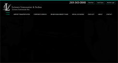 Desktop Screenshot of leisurelimos.com